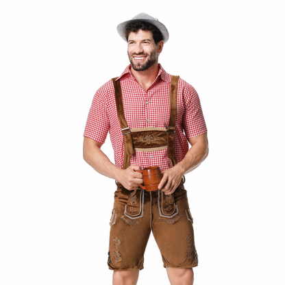 AlpenKönig™ – Klassische Herren-Lederhose fürs Fest