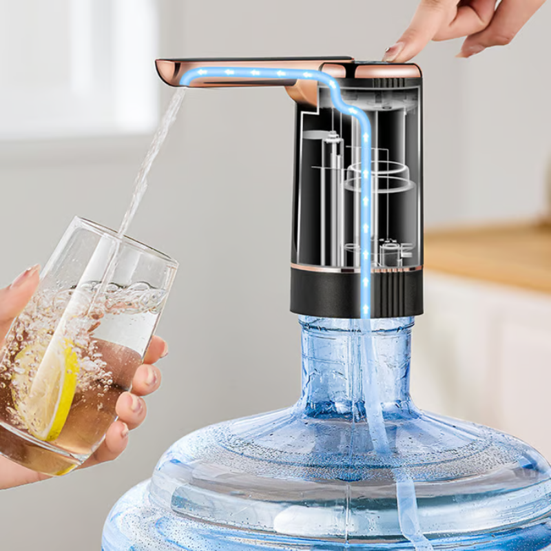 AquaPress™ – Automatische Wasserpumpe für Gallonen & Kanister