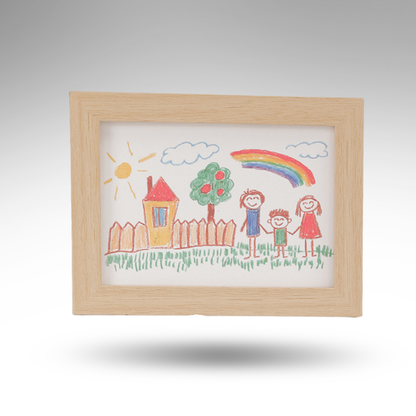 ArtFrame™ Kinder-Galerie – Holzrahmen mit Archivfunktion