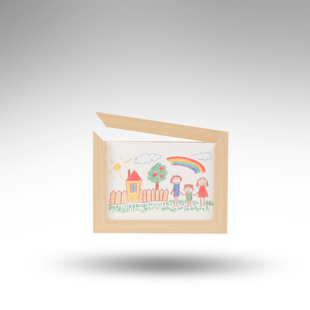 ArtFrame™ Kinder-Galerie – Holzrahmen mit Archivfunktion