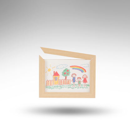 ArtFrame™ Kinder-Galerie – Holzrahmen mit Archivfunktion