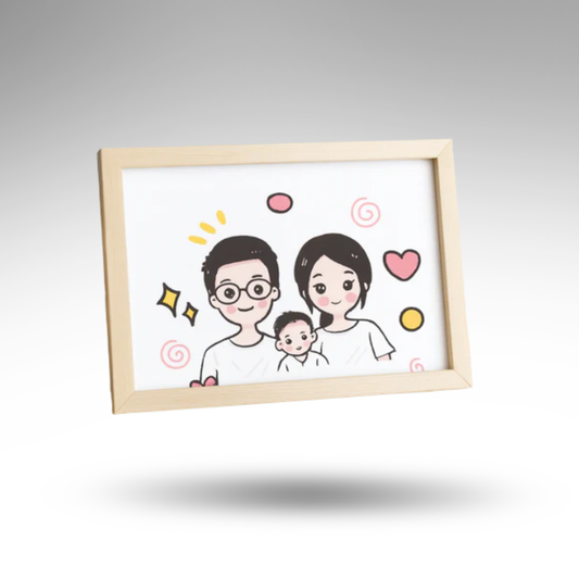 ArtFrame™ Kinder-Galerie – Holzrahmen mit Archivfunktion