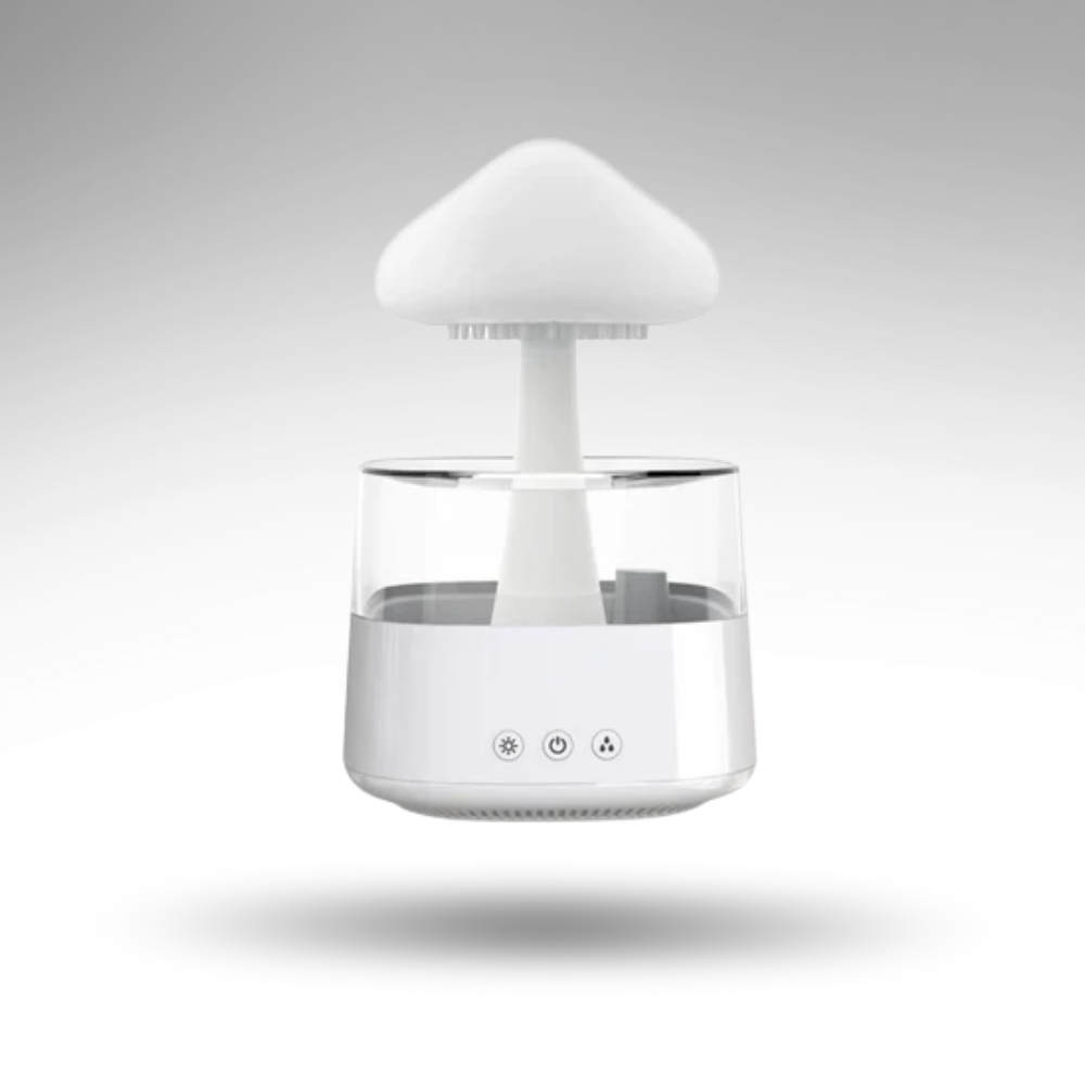 AuraMist™ Pilz-Luftbefeuchter – Ihr sensorischer Rückzugsort