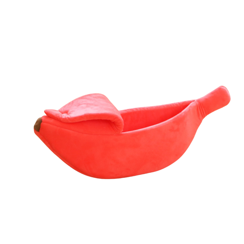 BananaBed™ Kuscheliges Bananen-Hundebett & Schlafkissen für Katzen