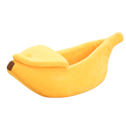 BananaBed™ Kuscheliges Bananen-Hundebett & Schlafkissen für Katzen