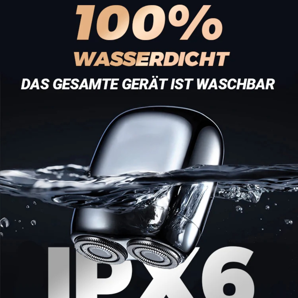 BladeMate™ Scharfer, Bartloser & Wasserdichter USB-Rasierer für Herren