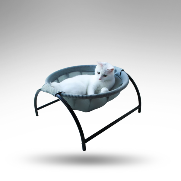 BreezeRest™ Stand-Katzenhängematte – Belastbar & Ohne Bohren