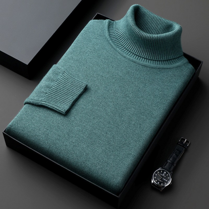 Cashmiro™ Luxuriöser Herren Rollkragenpullover