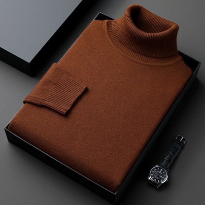 Cashmiro™ Luxuriöser Herren Rollkragenpullover