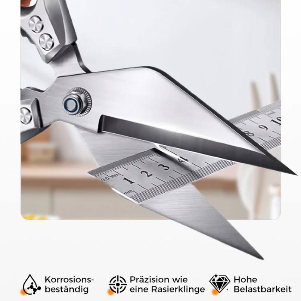 ChefCut™ Multifunktionale Hochleistungs-Küchenschere aus Edelstahl