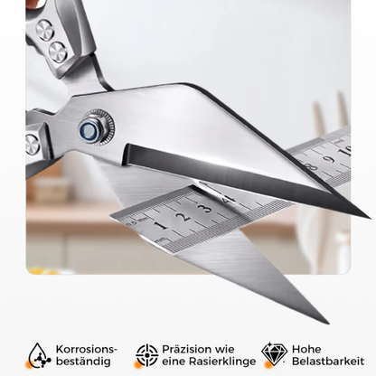 ChefCut™ Multifunktionale Hochleistungs-Küchenschere aus Edelstahl