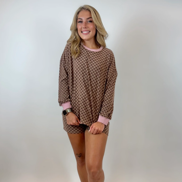 Chicora™ – Zweiteiliges Kariertes Damen-Set