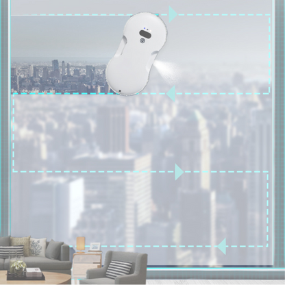 CleanSwipe™ Fensterreinigungsrobot Mitt Wassersprühfunktion