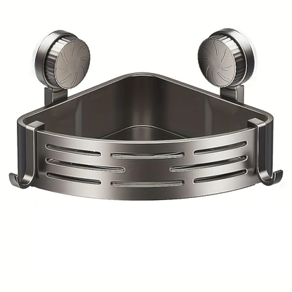 CornerGrip™ Eckregal mit Saugnapf fürs Badezimmer ohne Bohren