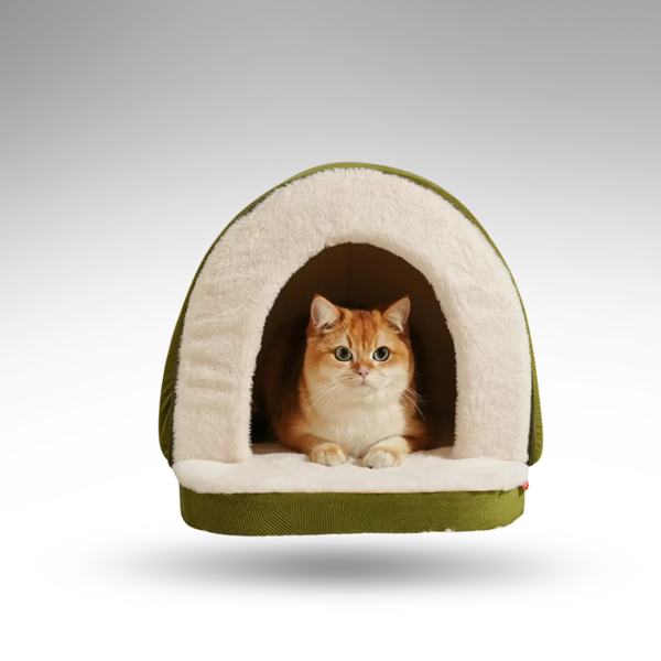 CozyCave™ 2-in-1 Orthopädisches Kuschelbett – Höhle & Sofa in einem