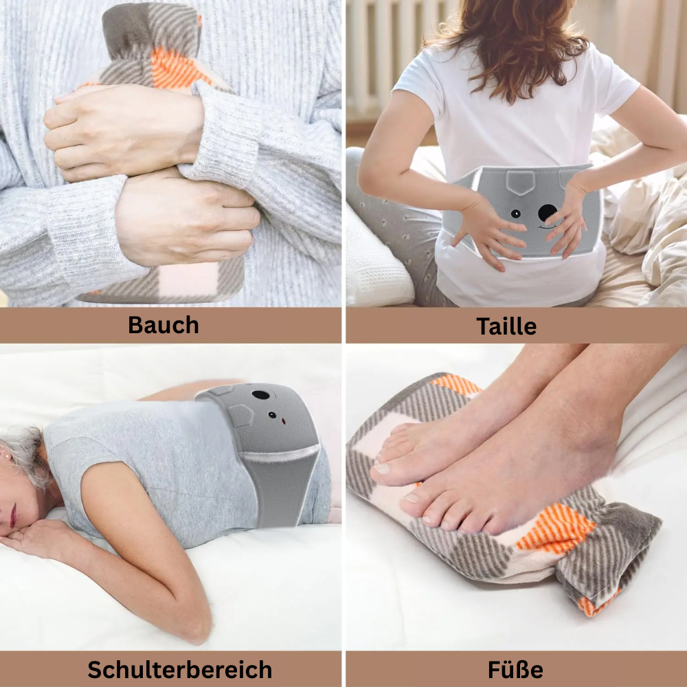CozyHug™ Tragbare Wärmflasche – Mobile Wärme & Linderung