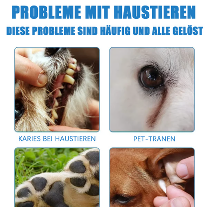 DentalWipe™ Mundpflege-Fingerlinge zur Zahnreinigung für Hunde & Katzen