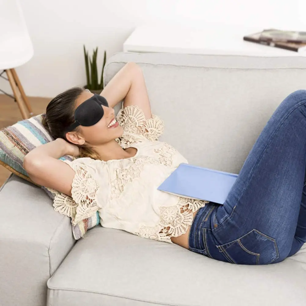 DreamEase™ 3D Schlafmaske mit geformter Augenpartie