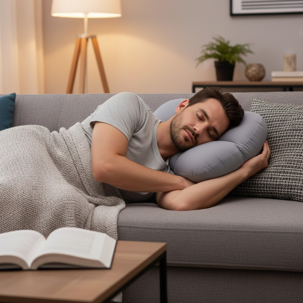 DreamSphere™ Orthopädisches Kopfkissen – Stütze & Klima