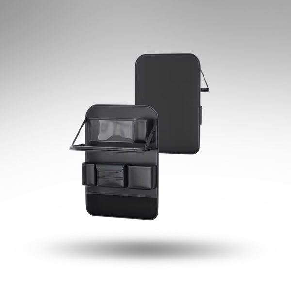 DriveTidy™ Rücksitz-Organizer – Klapptisch & Tablet-Fach