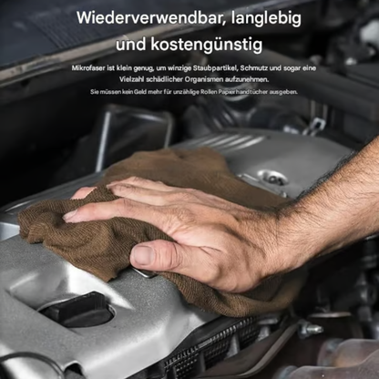 EcoWipe™ Wiederverwendbare Mikrofaser-Papierhandtuchrolle