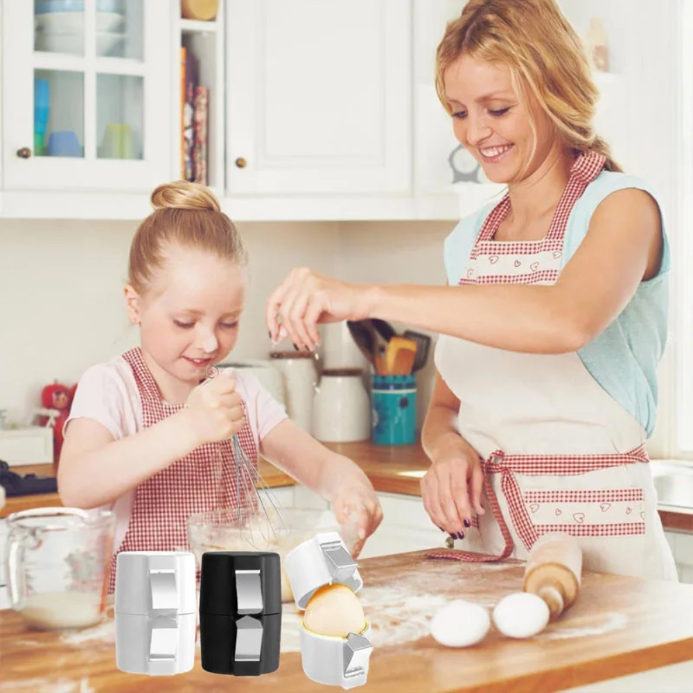 EggyPro™ Tragbarer Eieröffner & Trenner für perfektes Backergebnis