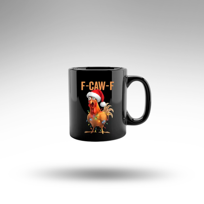 F-caw-f™ Keramiktasse – Humor & Attitüde