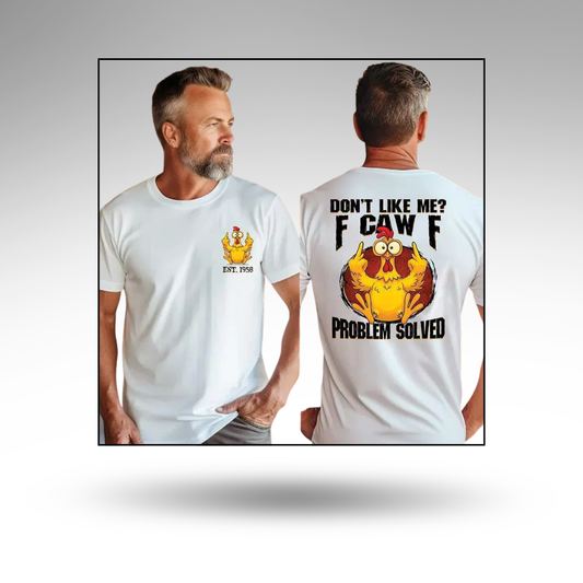 F-caw-f™ Hähnchen-Shirt – Statement & Komfort