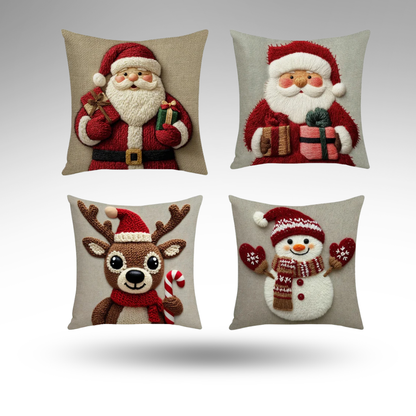 FestivePillow™ Weihnachts-Kissenbezüge – Feststimmung im Handumdrehen