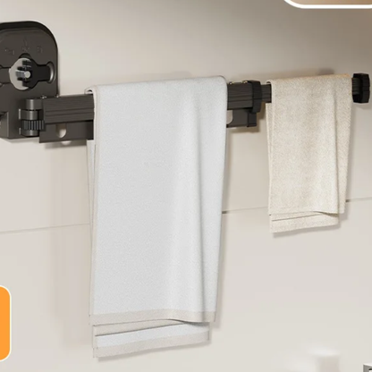 FlexiDry™ - Ausziehbarer Wäschetrockner mit Saugnapf für bodenfreie Nutzung