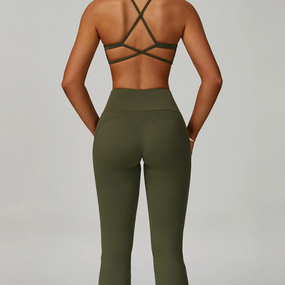 Flexora™ – Damen Flared Seamless Leggings