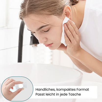 TowelTabs™ – Komprimierte Reisehandtücher (100 Stück) für Outdoor, Notfälle & Reisen