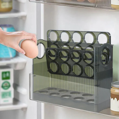 FreshLayer™ 3-Schicht Eier-Aufbewahrungsbox für die Kühlschranktür