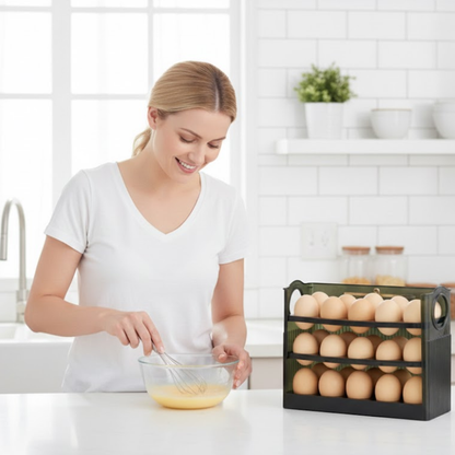 FreshLayer™ Eier-Aufbewahrungsbox – Frische & 3-Lagen-System