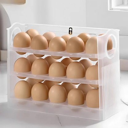 FreshLayer™ 3-Schicht Eier-Aufbewahrungsbox für die Kühlschranktür