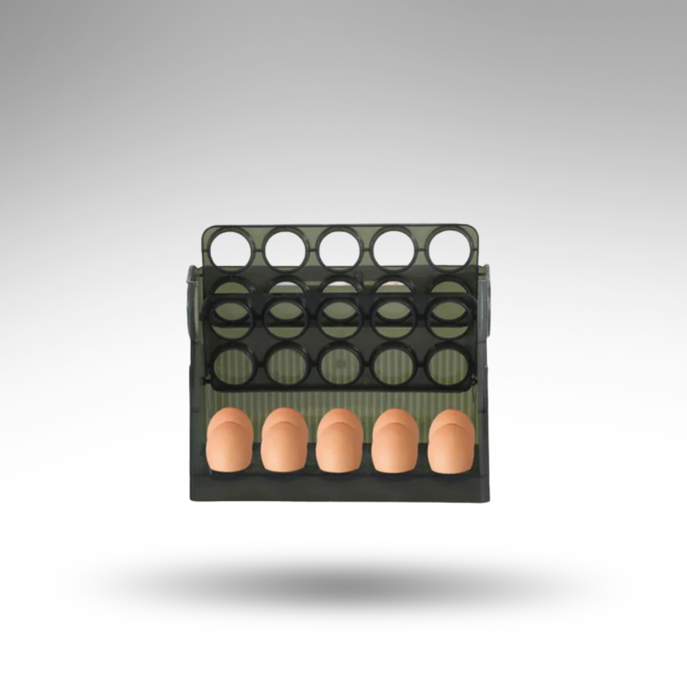 FreshLayer™ Eier-Aufbewahrungsbox – Frische & 3-Lagen-System