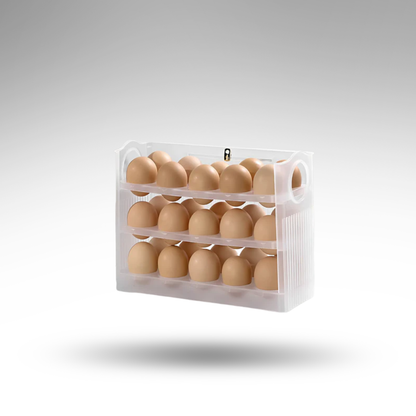 FreshLayer™ Eier-Aufbewahrungsbox – Frische & 3-Lagen-System