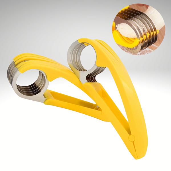 FruitFix™ – Edelstahl-Bananenschneider