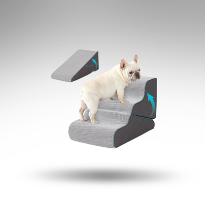 Furstep™ 2-in-1 Hundetreppe & Rampe – Weich & Faltbar