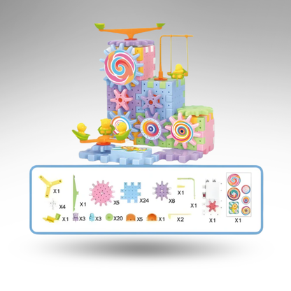 GearSpin™ Zahnrad-Bauset – Logik & Bewegung spielerisch lernen