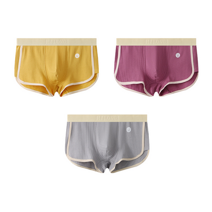 BioSoft™ Herren-Boxer – 3er Set aus Bio-Baumwolle