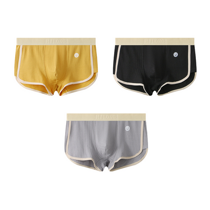 BioSoft™ Herren-Boxer – 3er Set aus Bio-Baumwolle