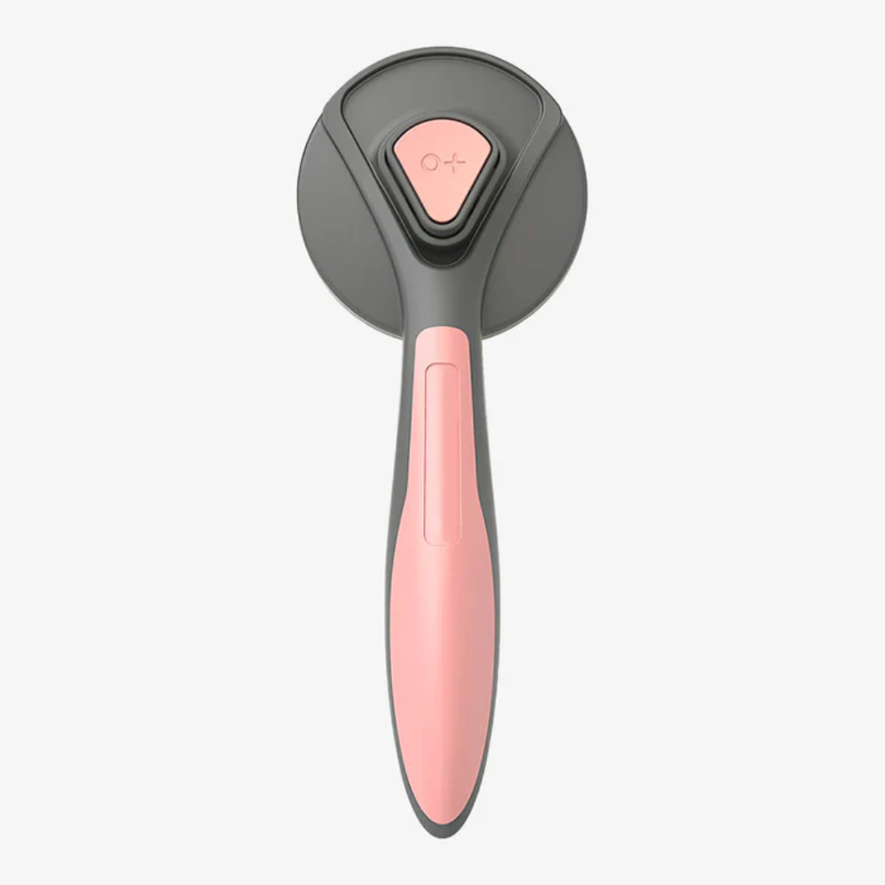 GlideGroom™ - Leicht zu reinigende Edelstahl Fellpflege-Bürste für Hunde & Katzen