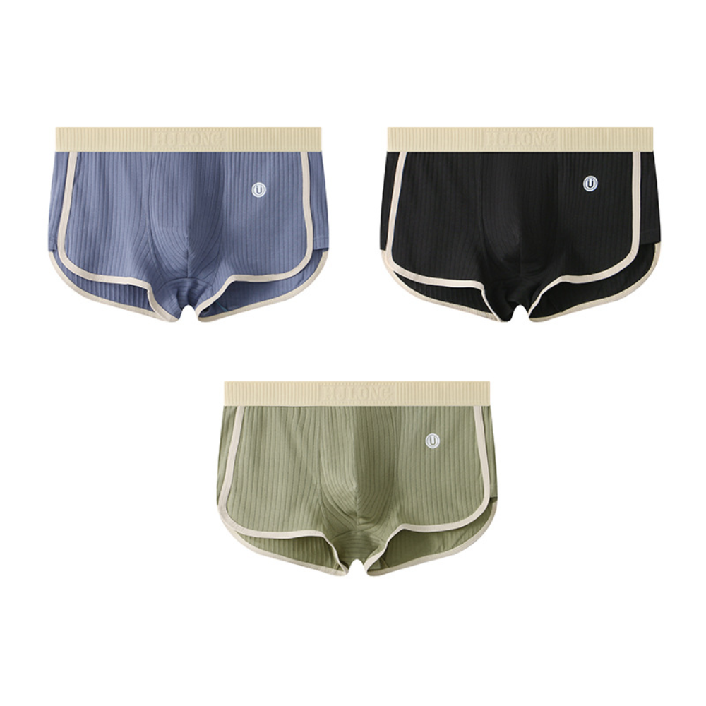 BioSoft™ Herren-Boxer – 3er Set aus Bio-Baumwolle