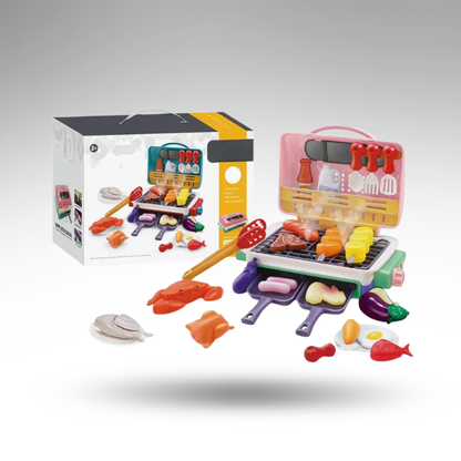 GrillFun™ Kinder-Grillset – Magischer Farbwechsel & Sound