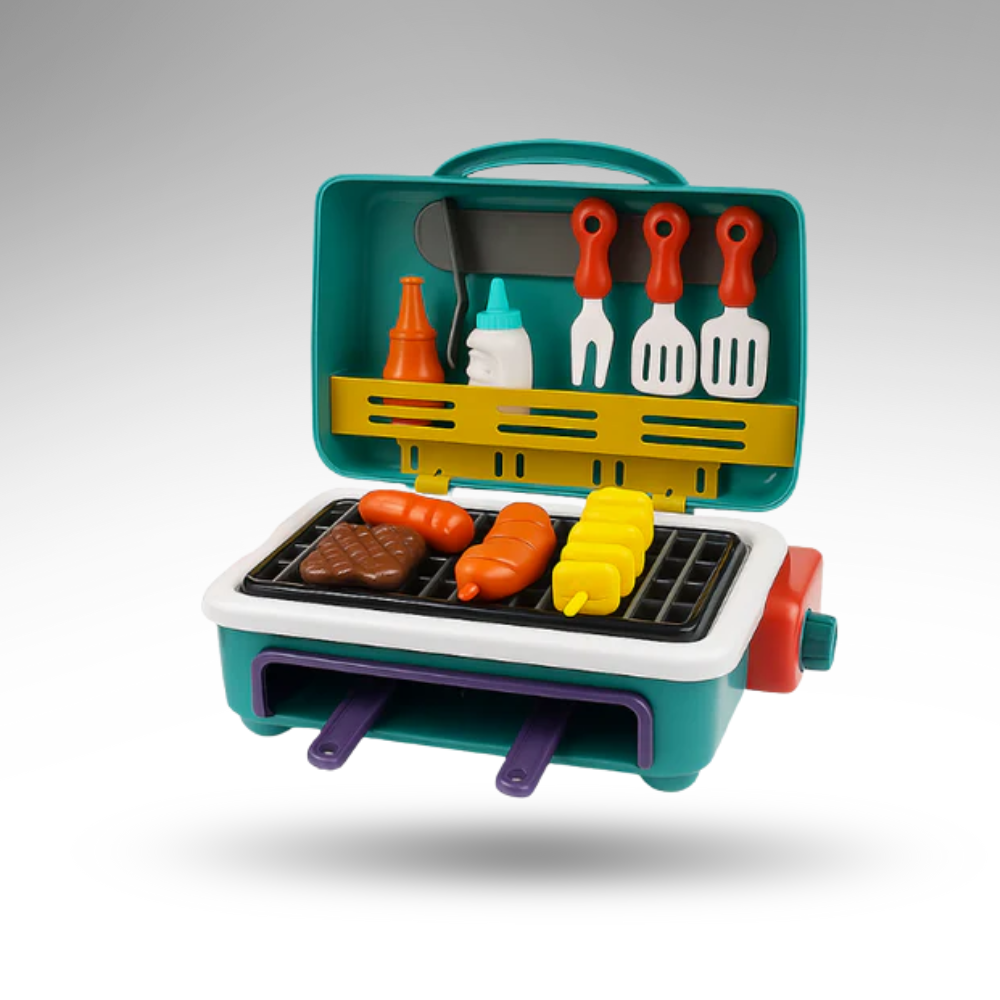 GrillFun™ Kinder-Grillset – Magischer Farbwechsel & Sound