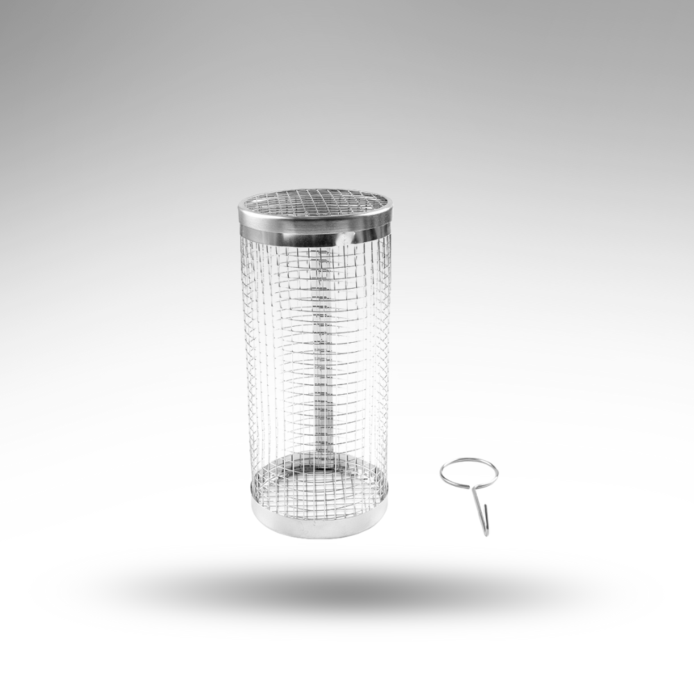 GrillRoll™ Zylinder-Grillkorb – Grenzenloses Grillen & Perfektes Wenden
