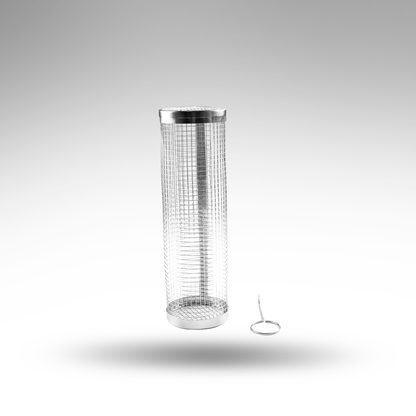 GrillRoll™ Zylinder-Grillkorb – Grenzenloses Grillen & Perfektes Wenden