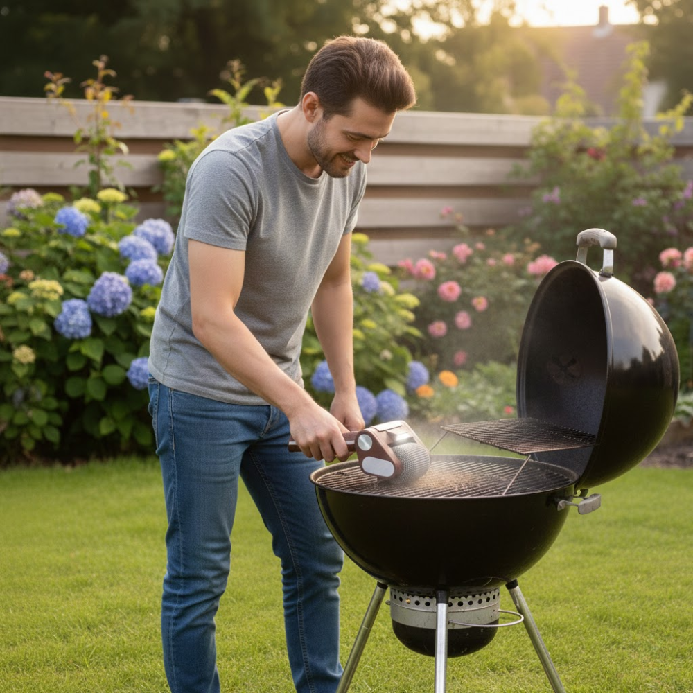 GrillSpark™ Akku-Grillreiniger – Kraftvoll & Mühelos