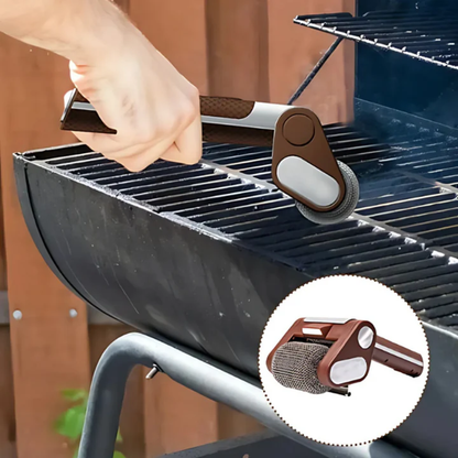 GrillSpark™ - Akku-Grillreiniger mit LED-Beleuchtung & wechselbaren Bürstenköpfen
